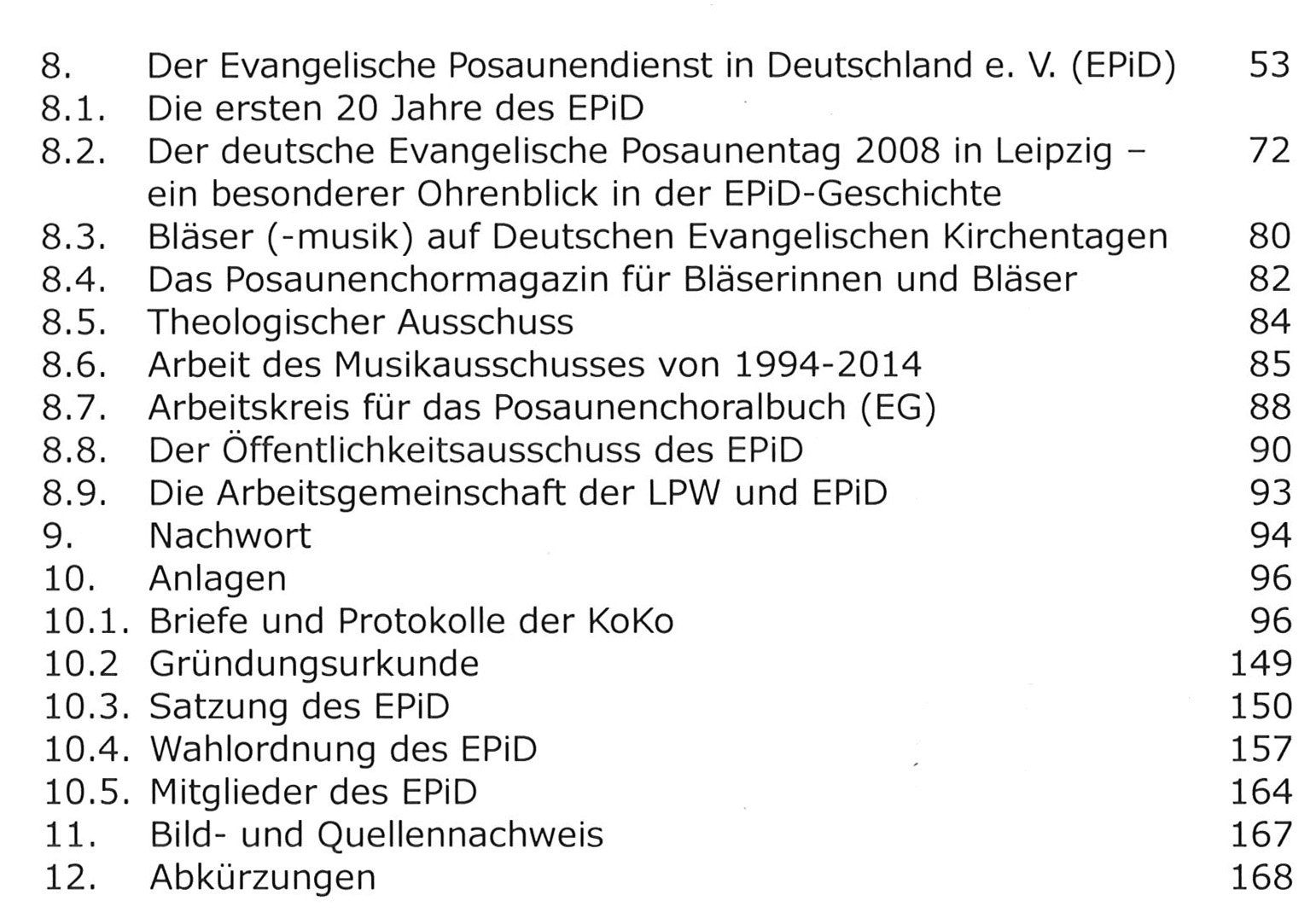 Bot 253_i2Inhaltsverzeichnis