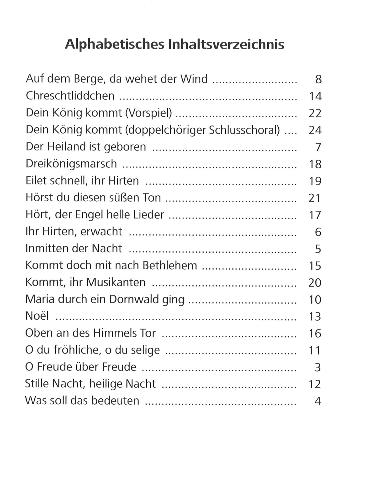Bot 139_iInhaltsverzeichnis