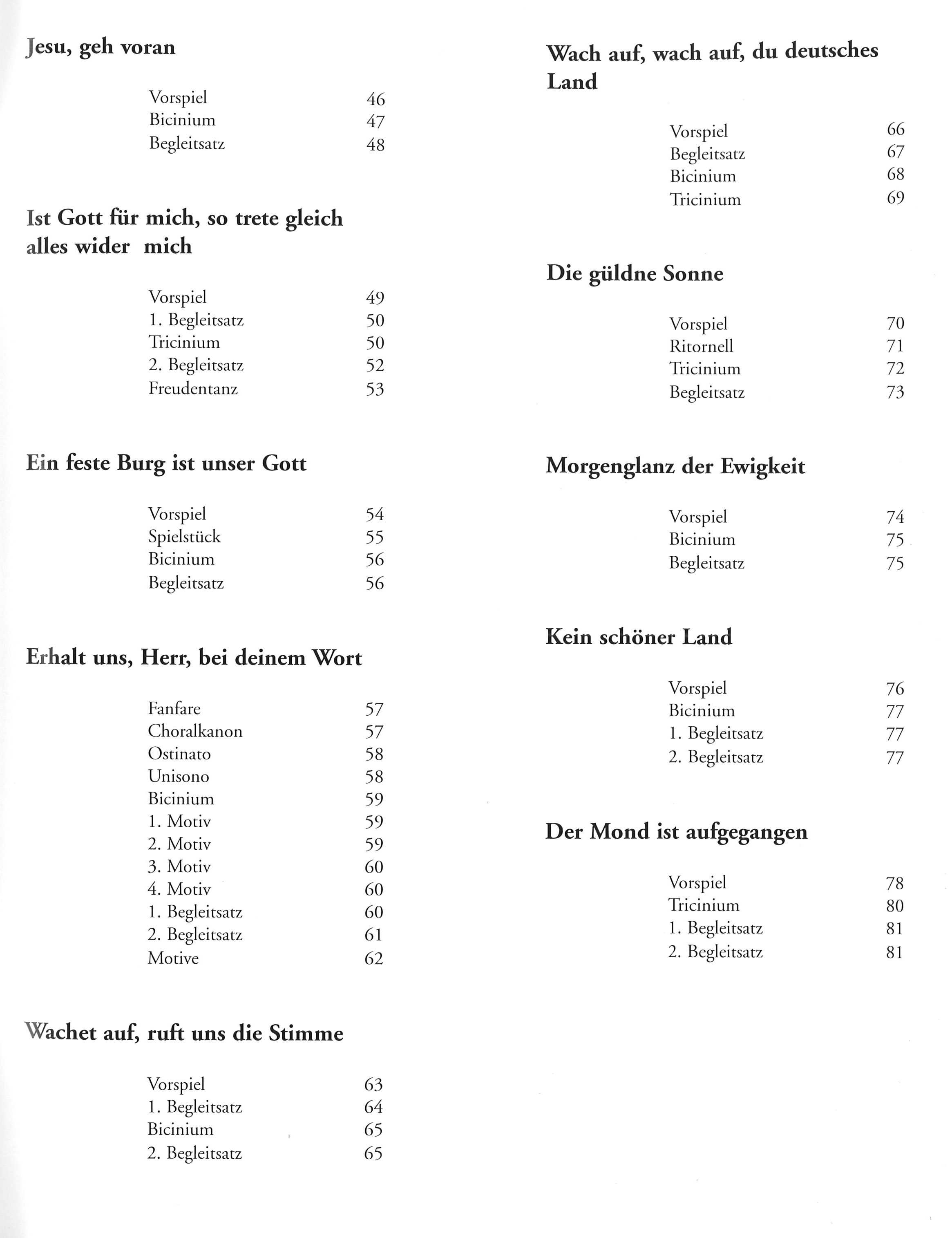 Bot 330_i2Inhaltsverzeichnis