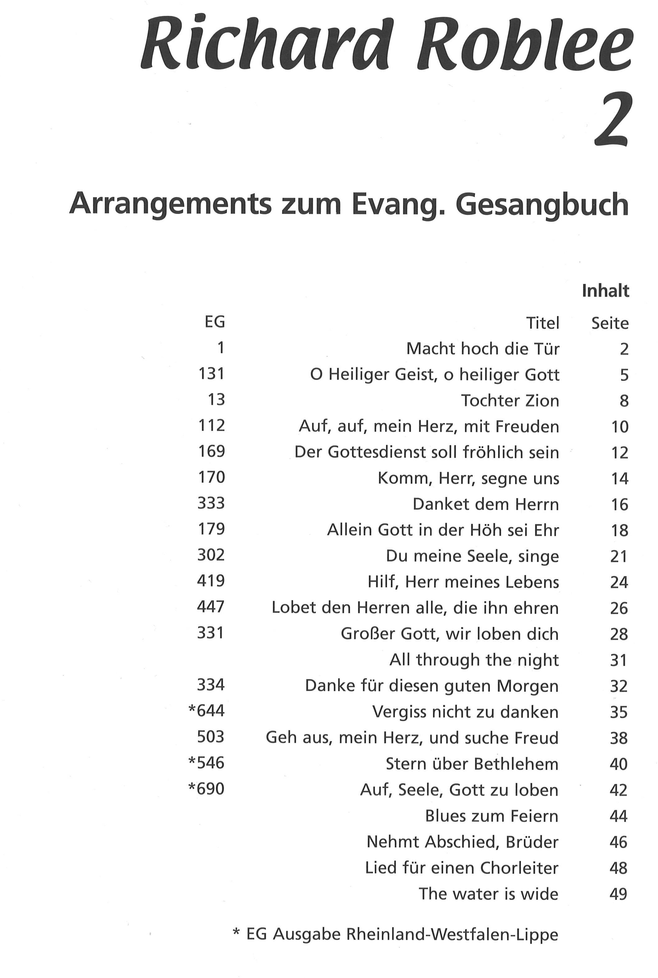 Bot 189_iInhaltsverzeichnis