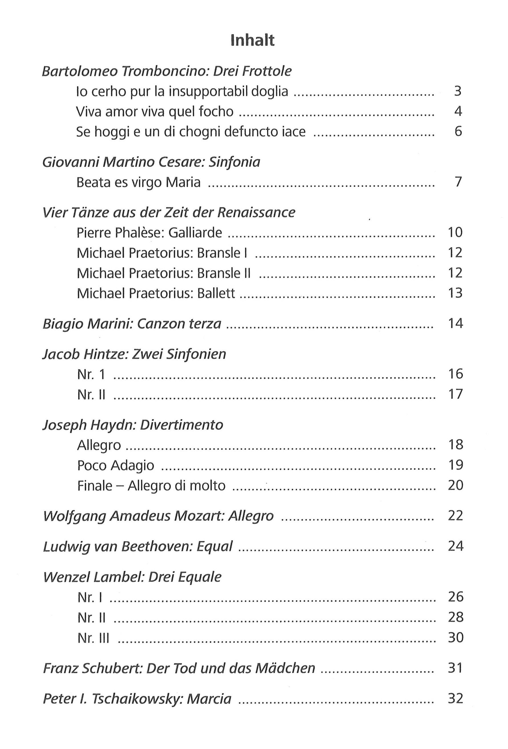 Bot 234_iInhaltsverzeichnis