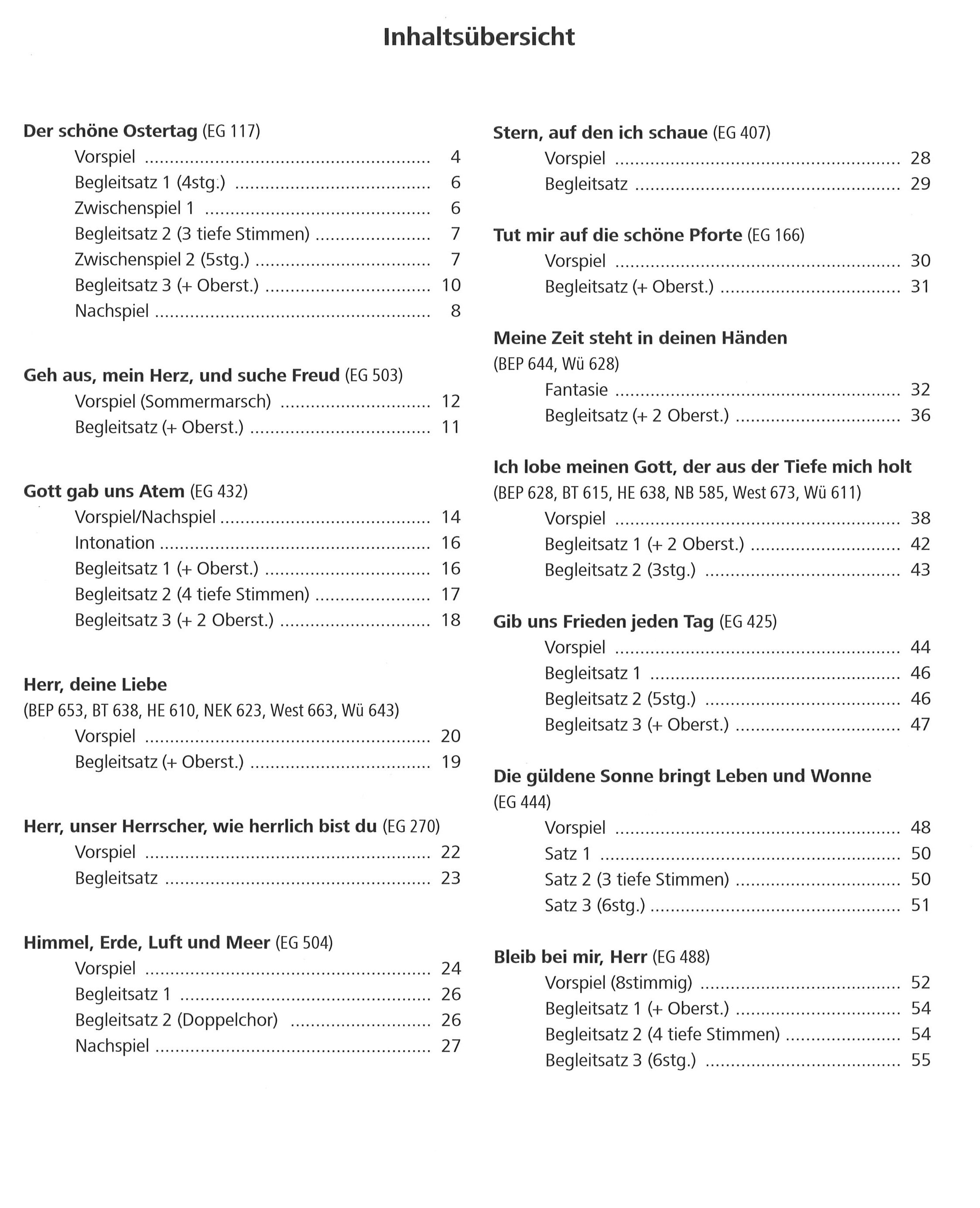 Bot 320_i1Inhaltsverzeichnis