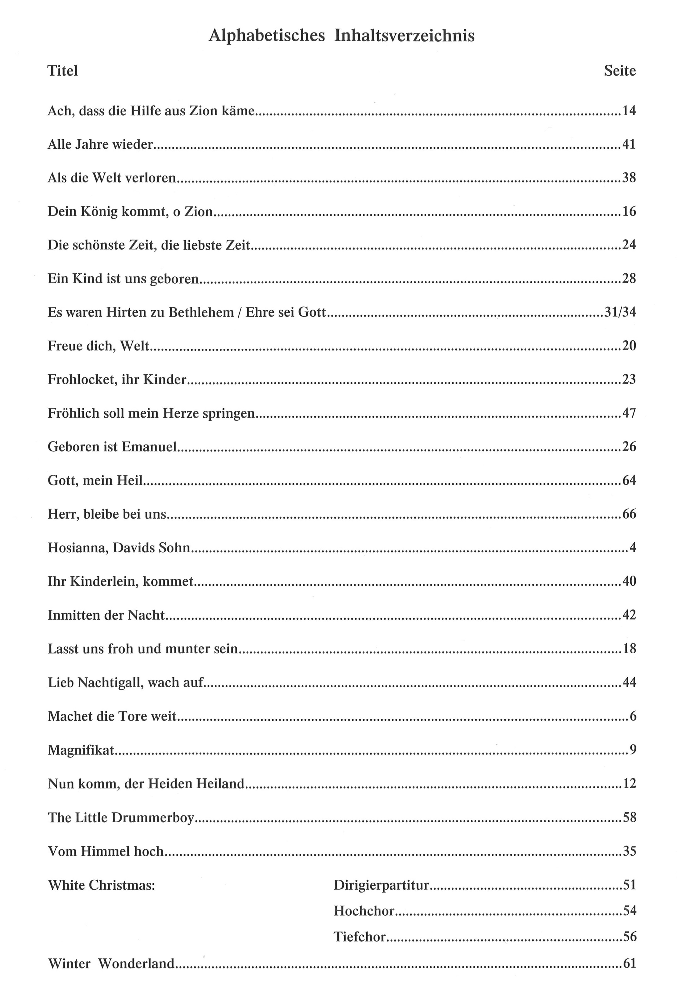 Bot 129_iInhaltsverzeichnis