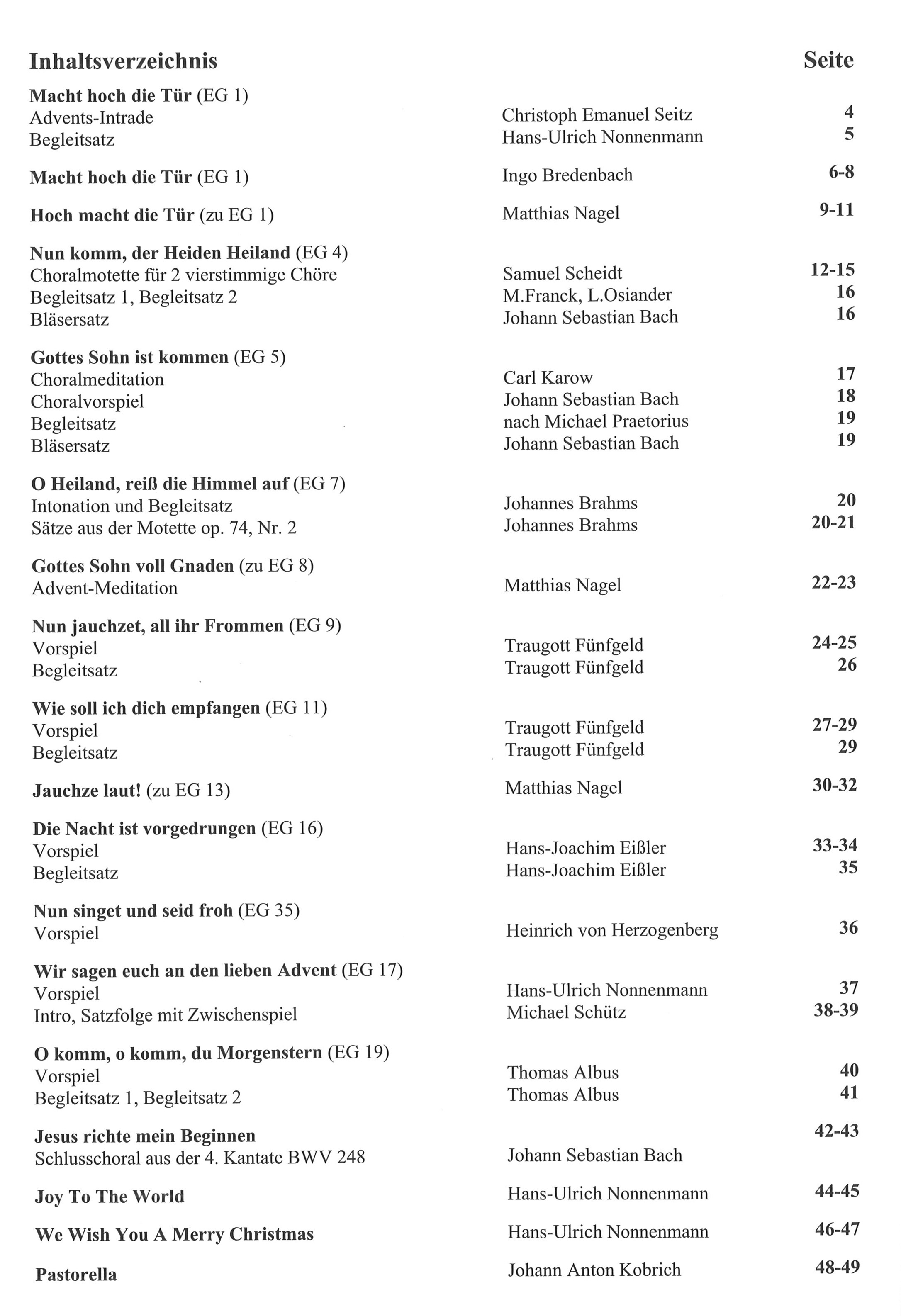 Bot 132_i1Inhaltsverzeichnis