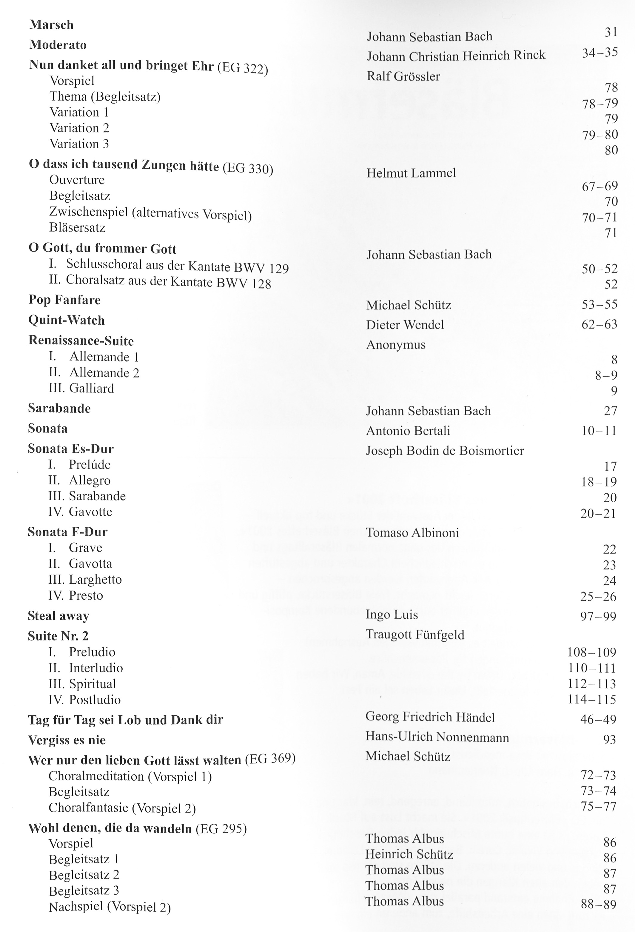 Bot 65_i2Inhaltsverzeichnis