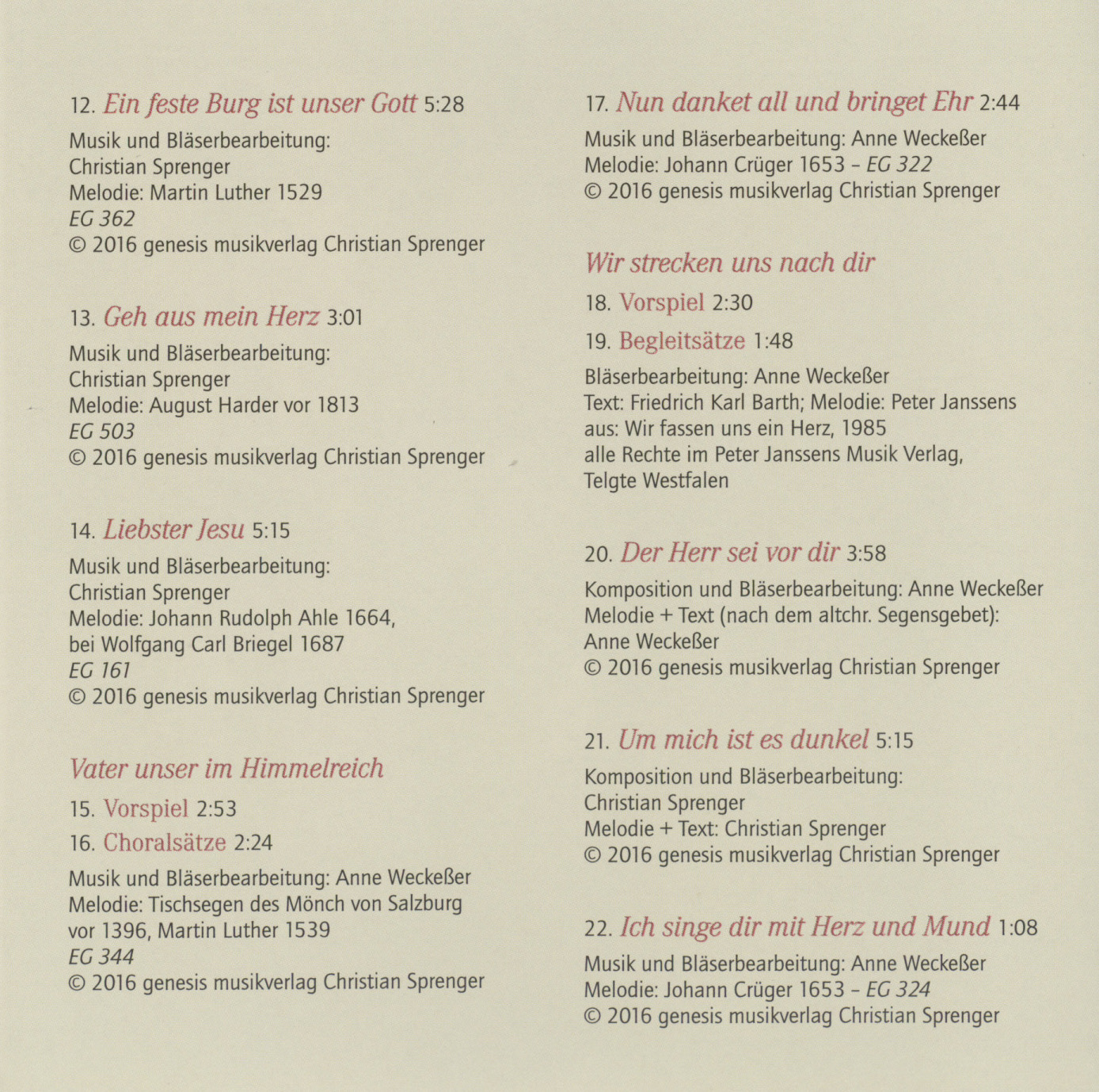 Bot 245_i2Inhaltsverzeichnis