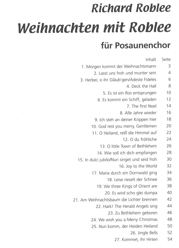 Bot 141_iInhaltsverzeichnis