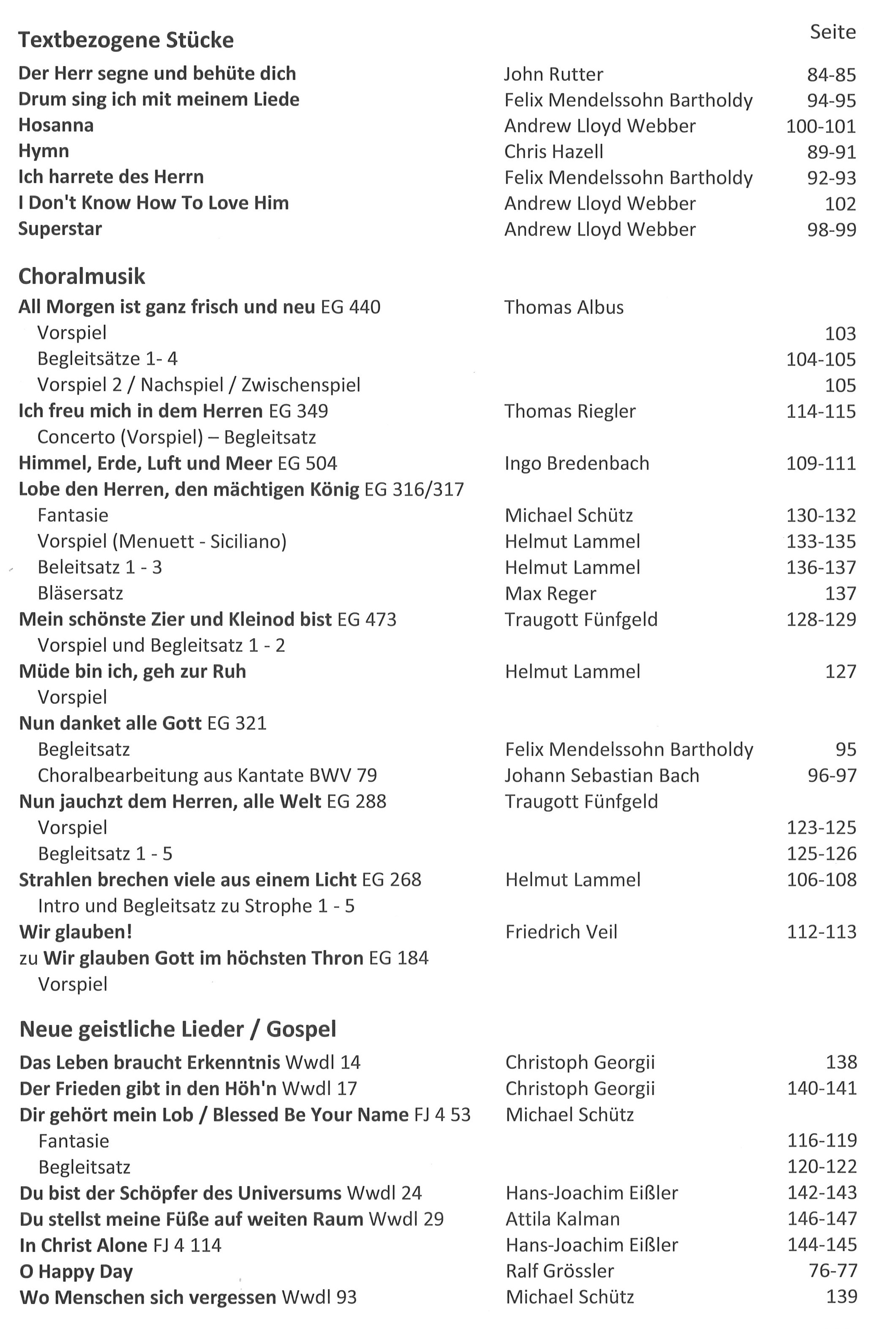 Bot 70_i2Inhaltsverzeichnis