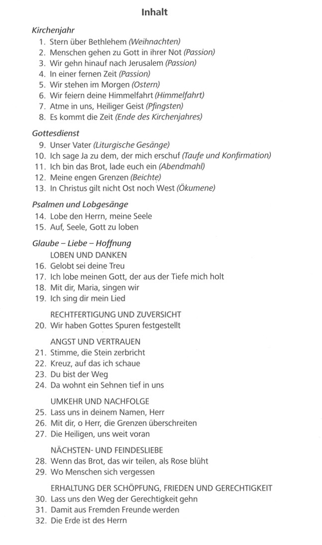 Bot 188_i2Inhaltsverzeichnis