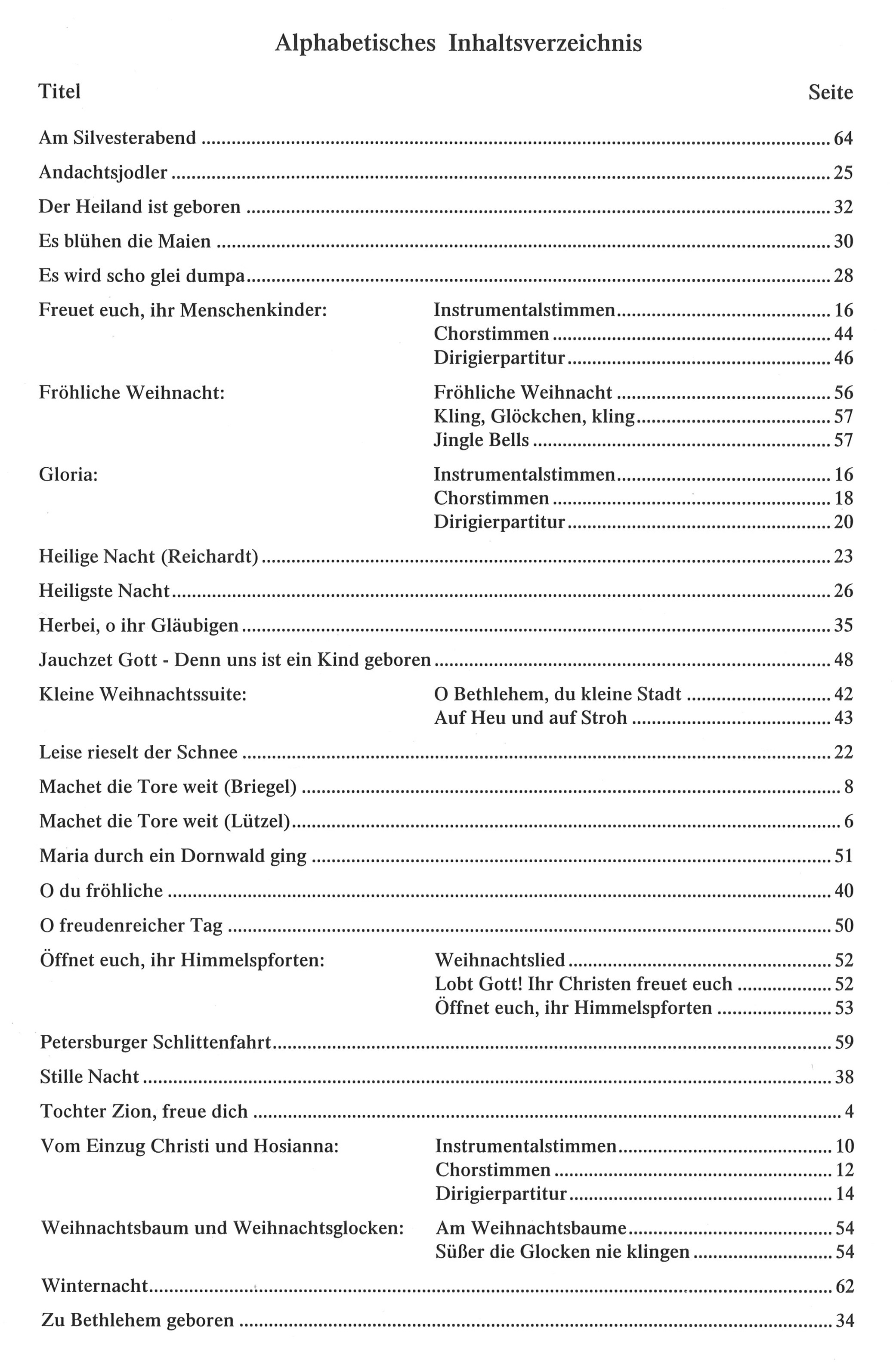 Bot 128_iInhaltsverzeichnis