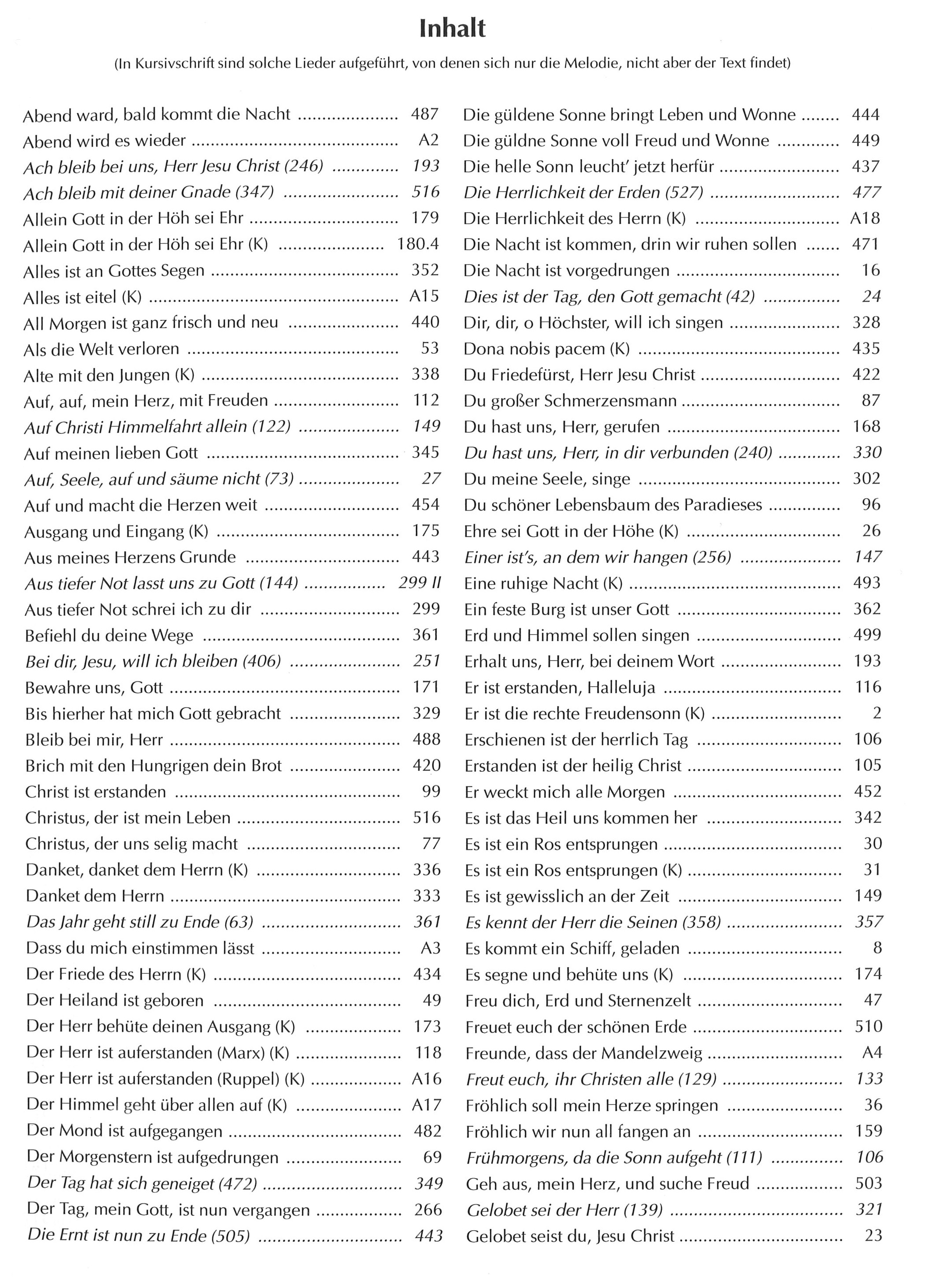 Bot 229_i1Inhaltsverzeichnis