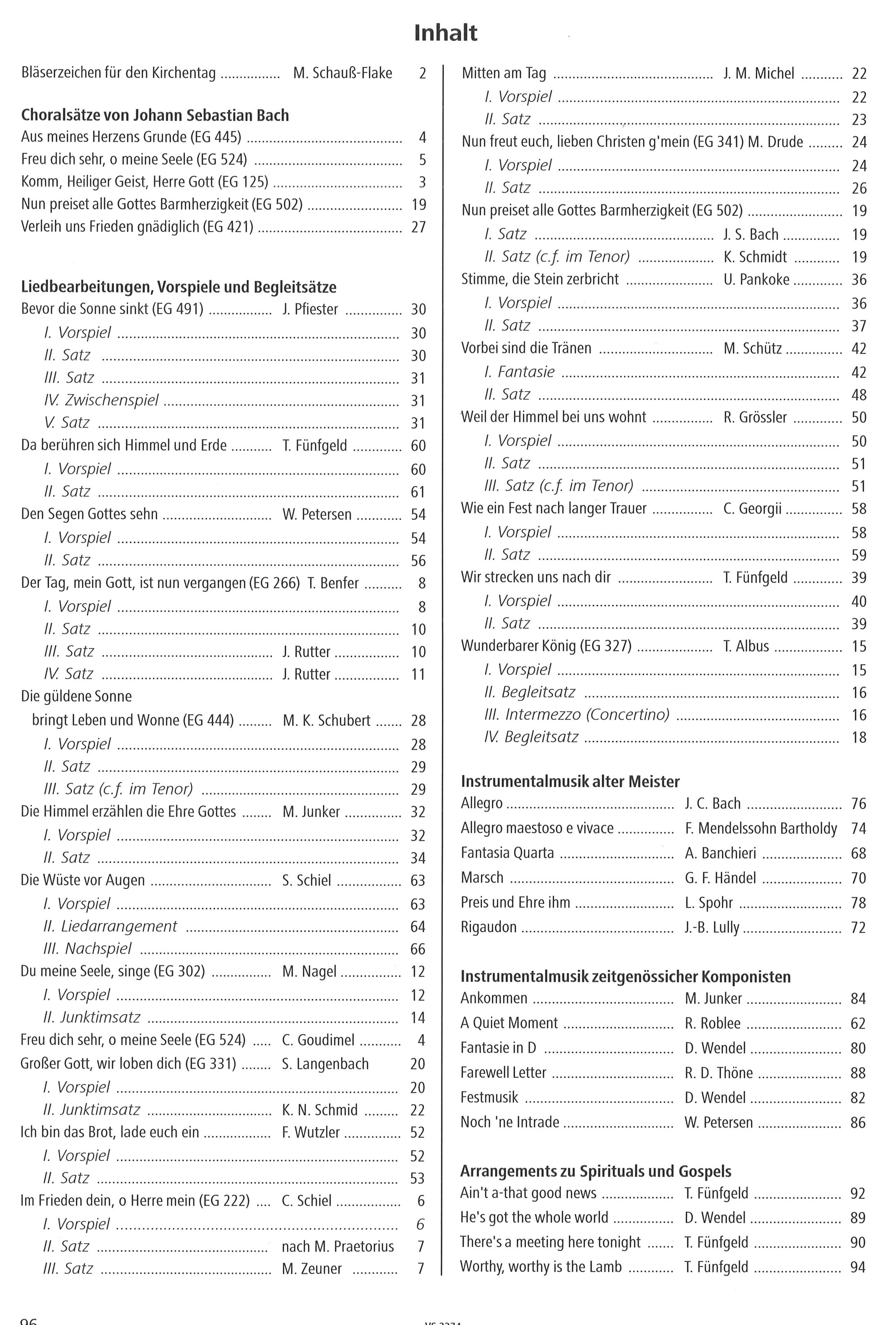 Bot 61_i1Inhaltsverzeichnis
