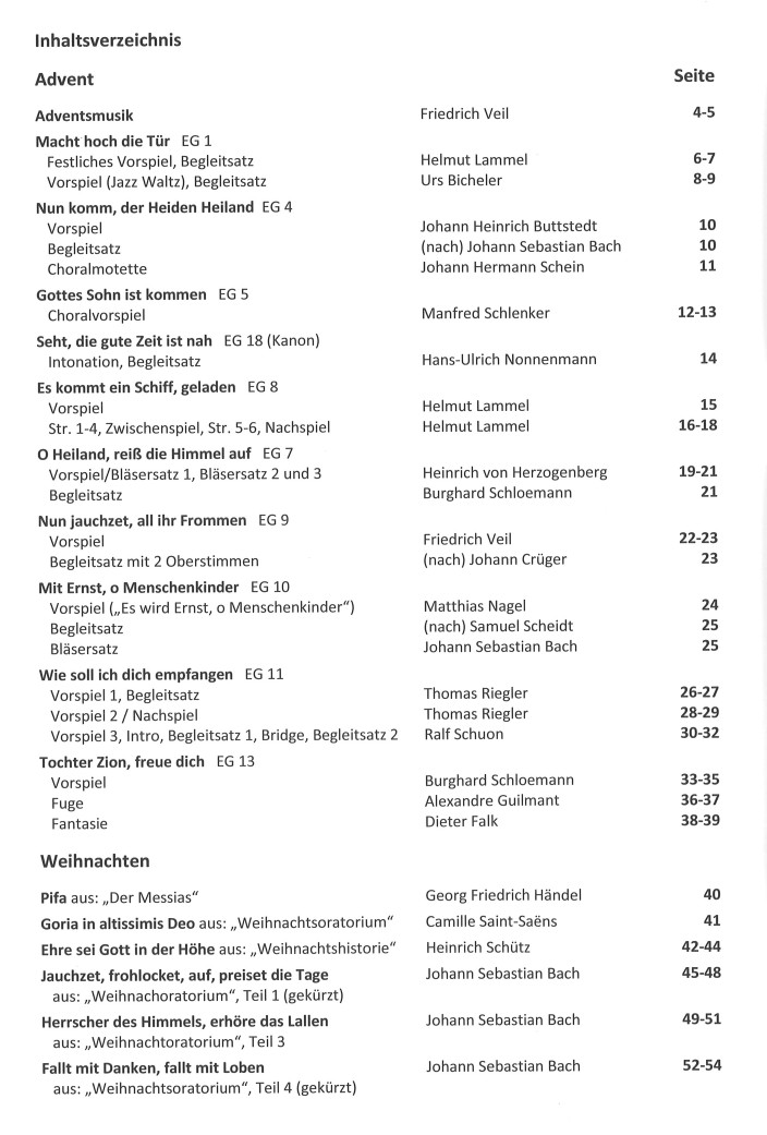 Jauchzen Dir Ehre - Band 3 Advent und Weihnachten