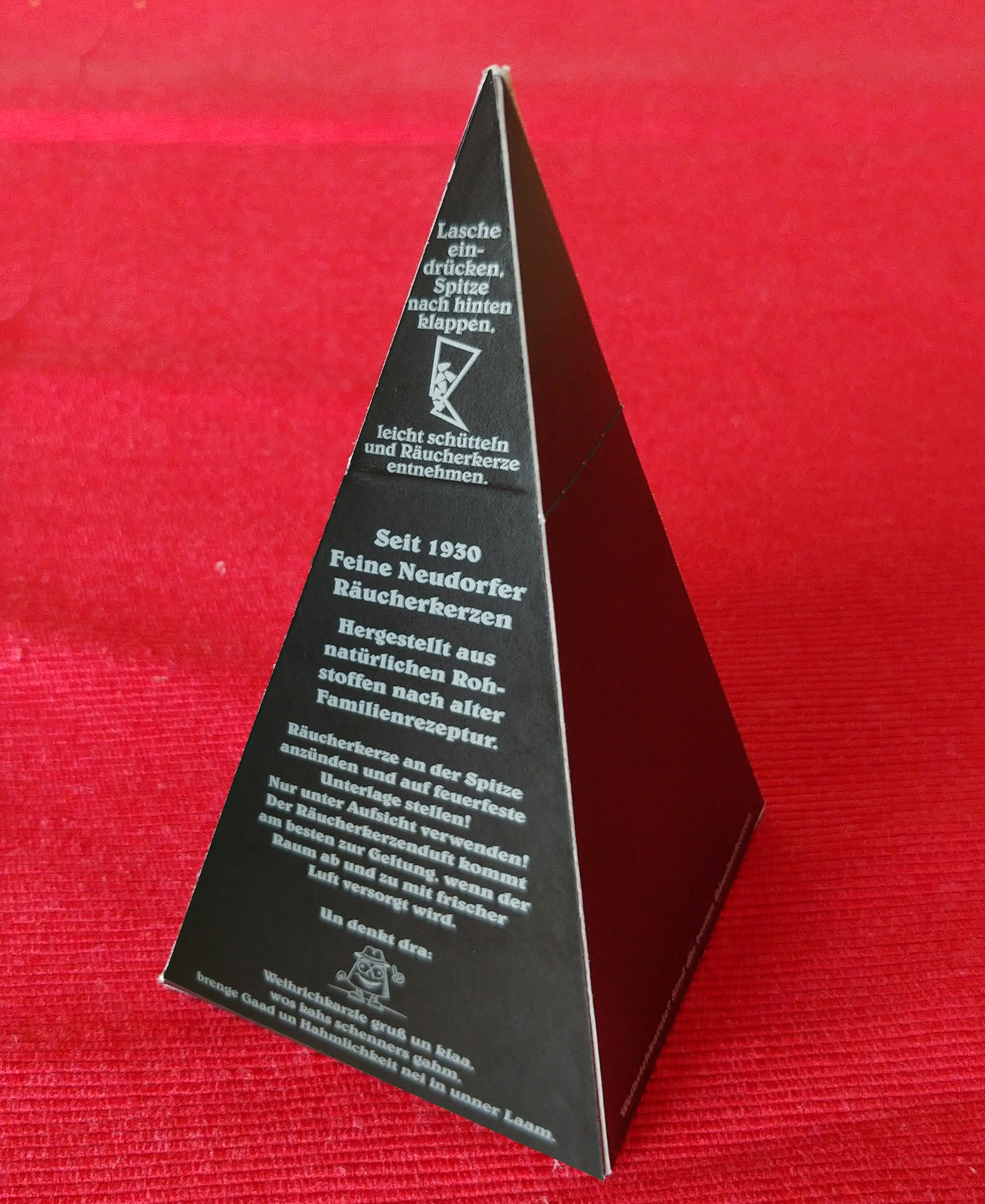 Feine Neudorfer Räucherkerzen - Weihrauch