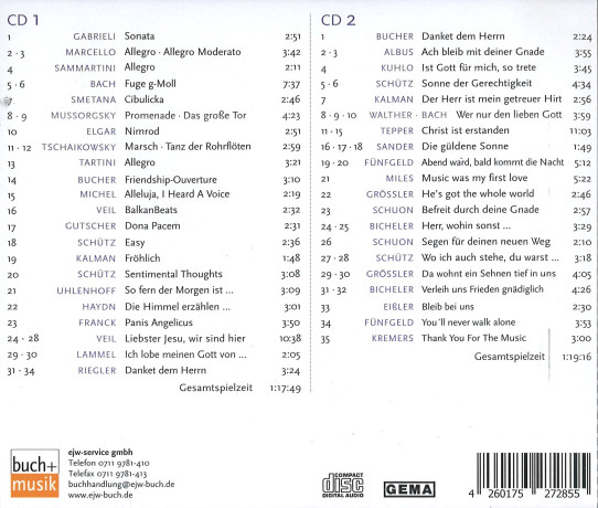 CD Bläsermusik 2021