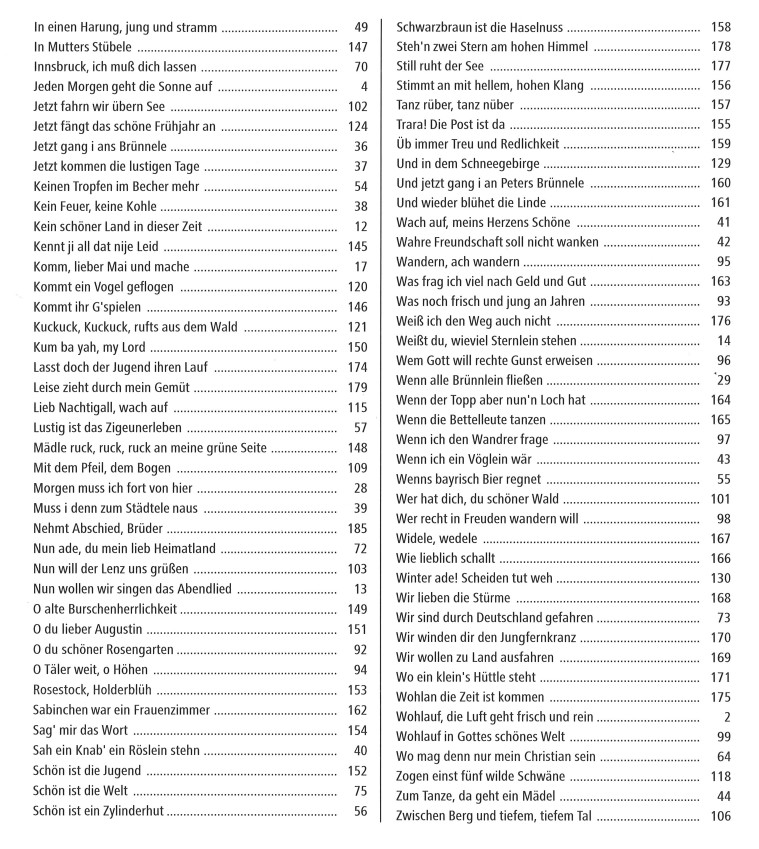 Auf geht´s, singt mit!