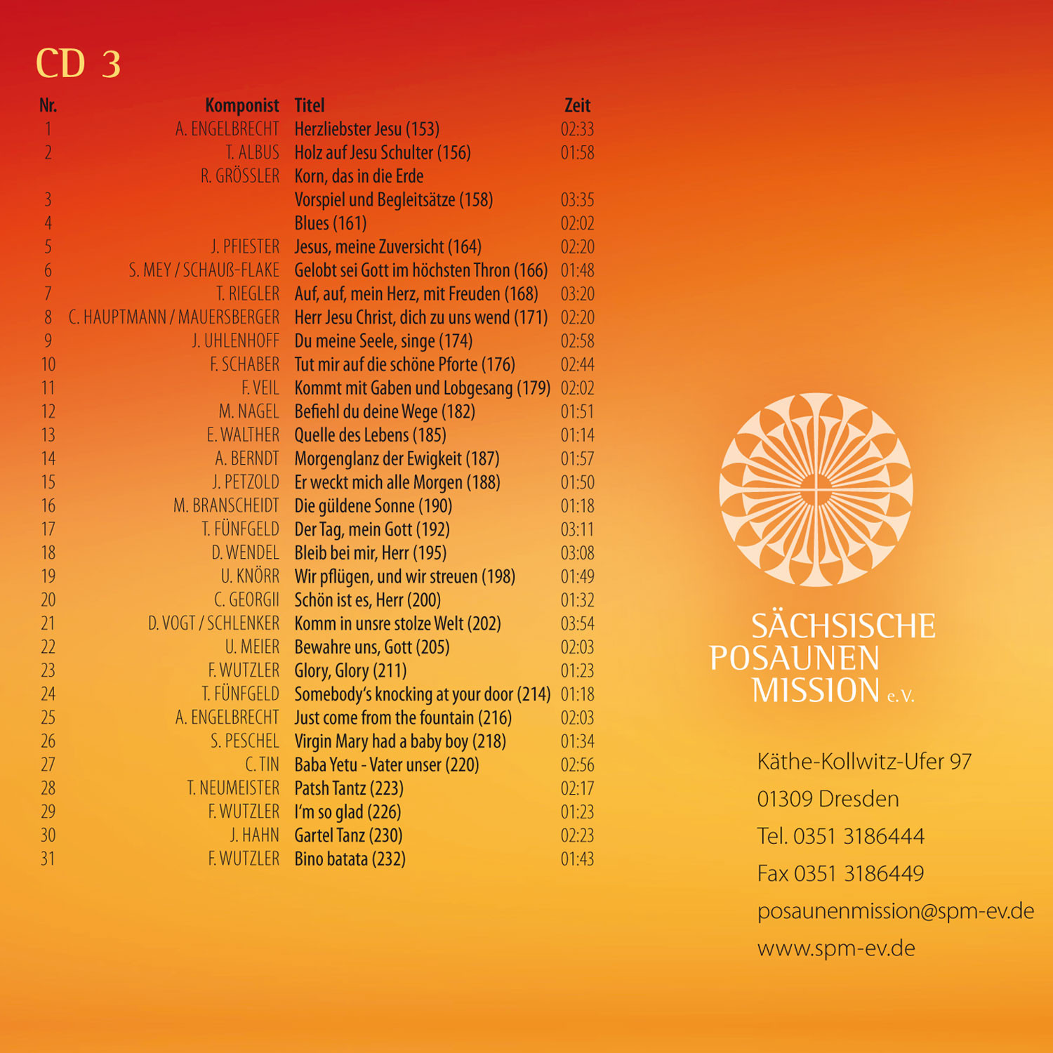 1 Gott danken ist Freude - Band 4 / CD-Box