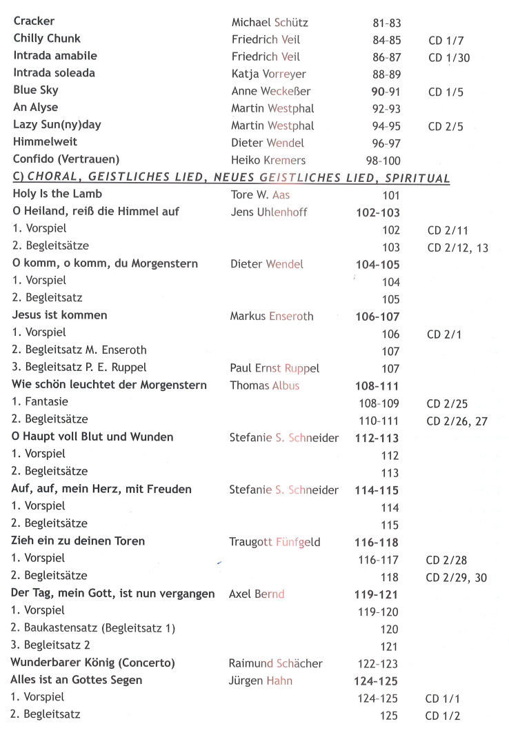 Zwischentöne 2 - Bläserheft 2023