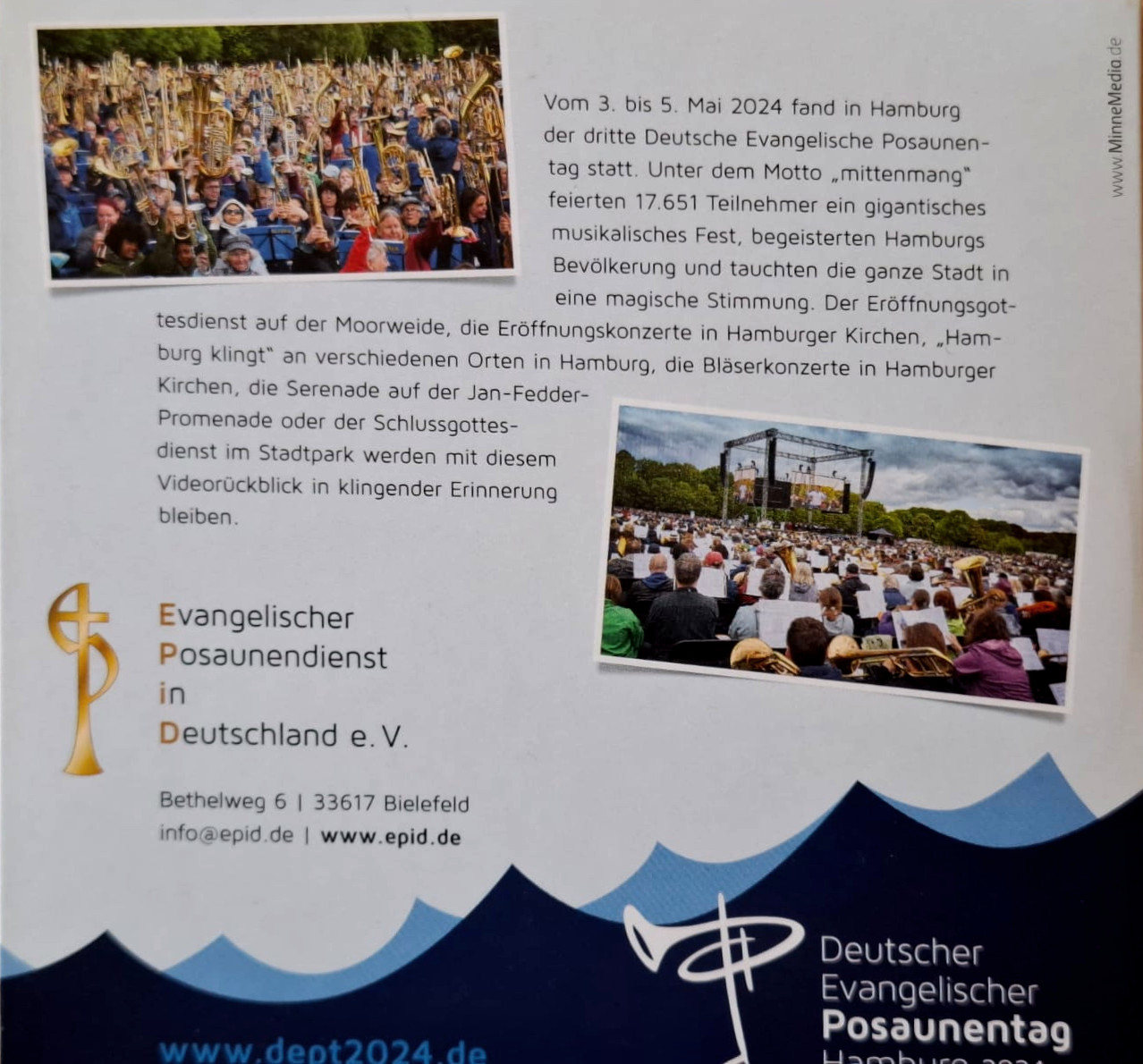 DEPT Hamburg 2024 - Rückblick DVD - für VLC-Mediaplayer empfohlen