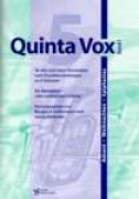 Quinta Vox - Band 1 (Advent bis Epiphanias)