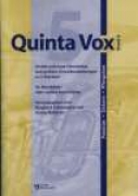 Quinta Vox - Band 2 (Passion/Ostern/Pfingsten)