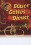 Plakat "Bläsergottesdienst" A 3 braun