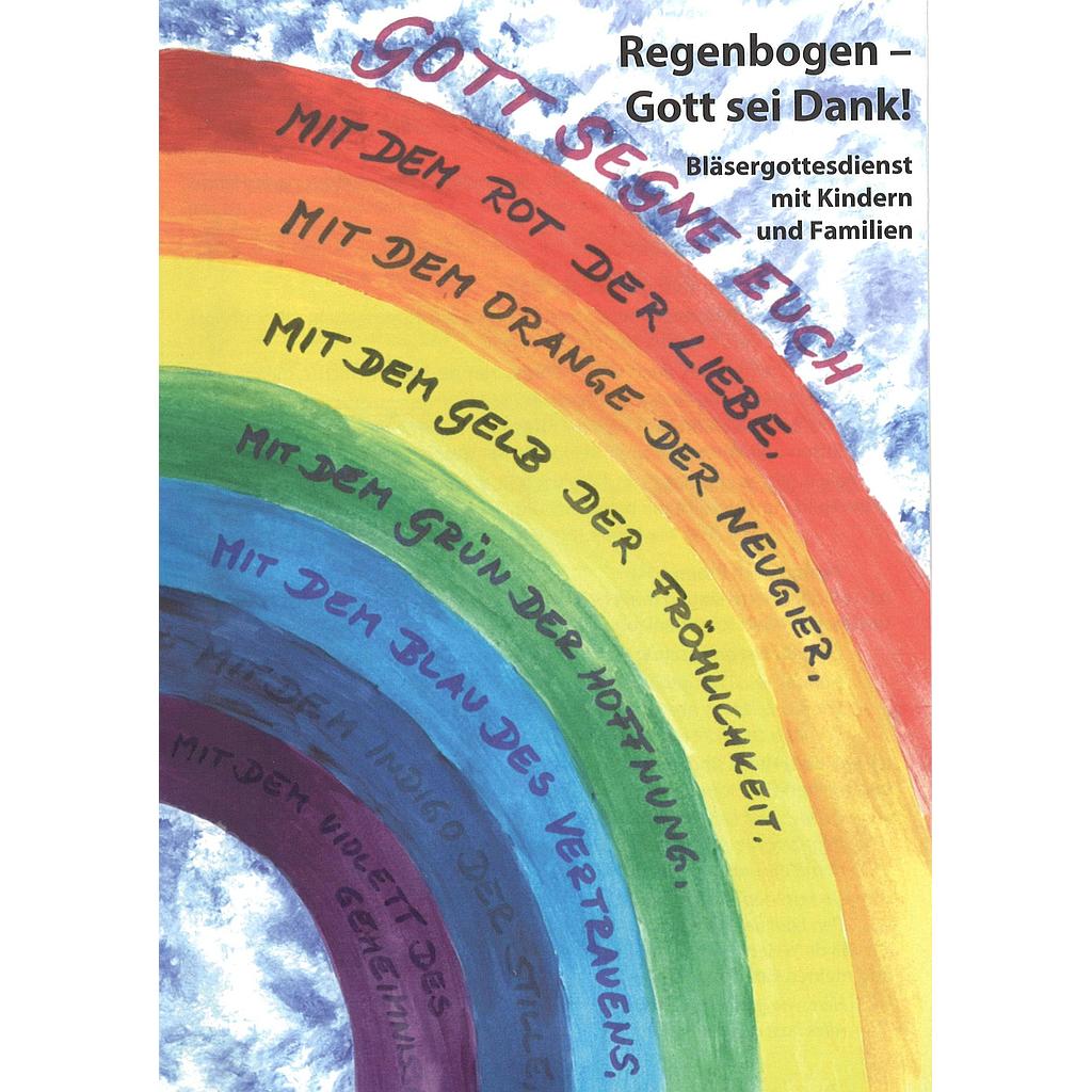 Gemeindefaltblatt "Regenbogen - Gott sei Dank" (Nr. 145)