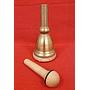 Tuba- Mundstück (Räucherkerzen-Figur und Glocke mit Kammerton a' von Jürgen Huss/Erzg.)